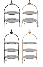 Etagere Tellerständer Antik go…