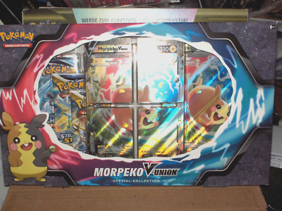 Pokemon MORPEKO V UNION SPEZIAL Kollektion Karten Booster deutsch Neu,OVP,RAR
