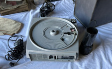 Kodak Ektagraphic AF-2 Slide Projector w/ 2 Lenses, Tray  Remote case