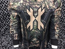 Maillot Paintball HK Army HSTL – Homme Petit – Noir/rouge – Rembourré – Occasion