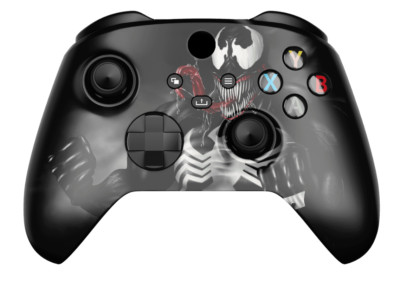 ''Venom'' Xbox One Series S|X Custom UN-MODDED Controller Unique Design