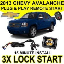 Js Alarms Plug Play Remote Start 2013 Chevy Avalanche GM10