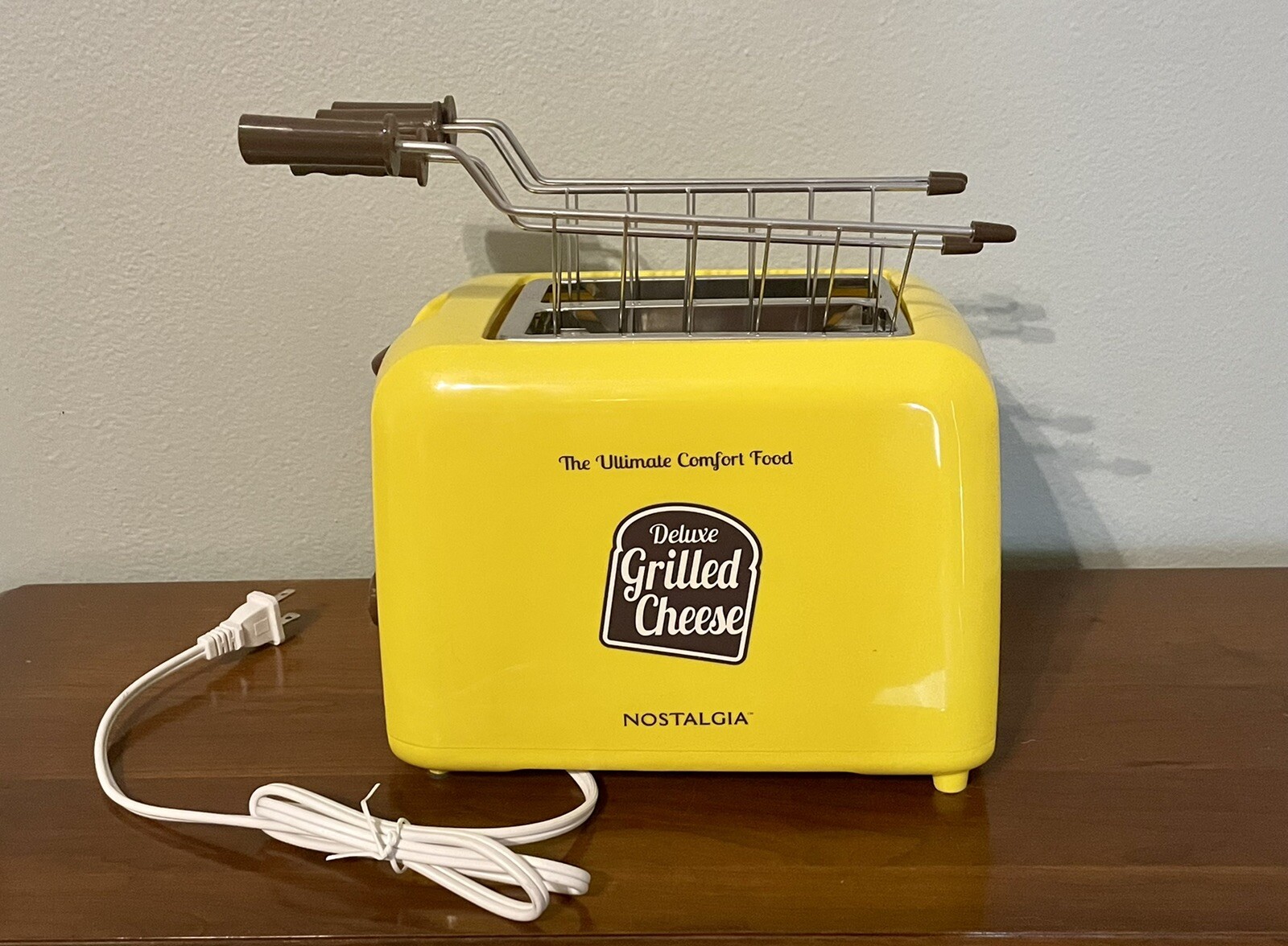 Nostalgia Grilled Cheese Toaster Sandwich Model GCT2 With Easy Clean Baskets 82677901040 eBay