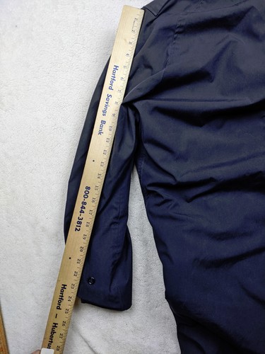 US Military Air Force Blue AF 3356 All Weather Coat Size 40XL 70s Vtg - Picture 15 of 17
