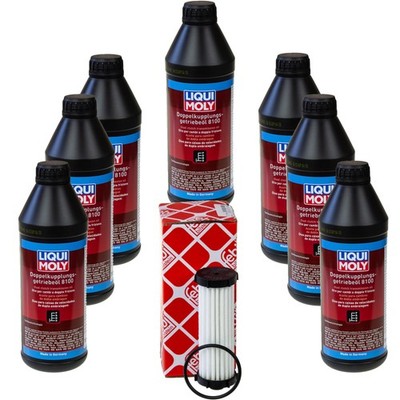 7 L LIQUI MOLY Getriebeöl 8100 Getriebeölfilter für Ford Mondeo V Turnier