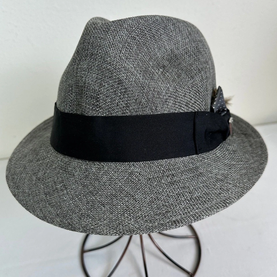 Sombrero transpirable Stacy Adams pellizco delantero primavera/verano tejido 100 % polietileno  Foto 4 de 4