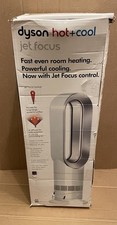 Dyson Hot+Cool Jet Focus AM09 Fan Heater White / Silver