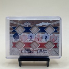 2025 LEAF LUMBER BASEBALL 1960 FALL CLASSIX (6) BAT RELICS #/10