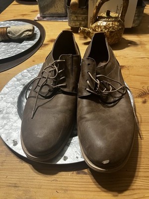 Call It Spring Men's Rampart Derby Size 12 Vegan  Dress Shoes Brown BED Foam