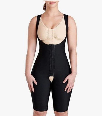 Marena Recovery Girdle with High Back, Mid Thigh Length Womens 2XL Compression