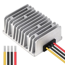 DC12V(9V-35V) Step Up to 57V 10A 570W Booster Converter Power Supply Voltage ...