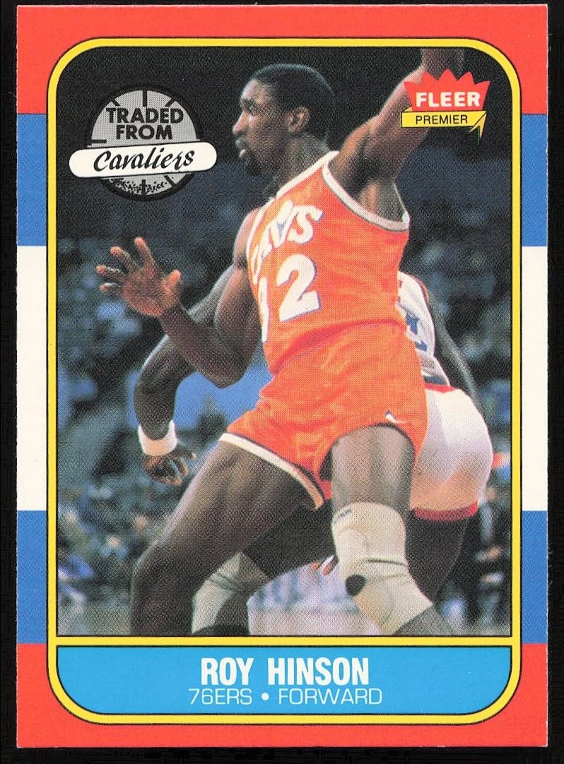 Roy Hinson trading card