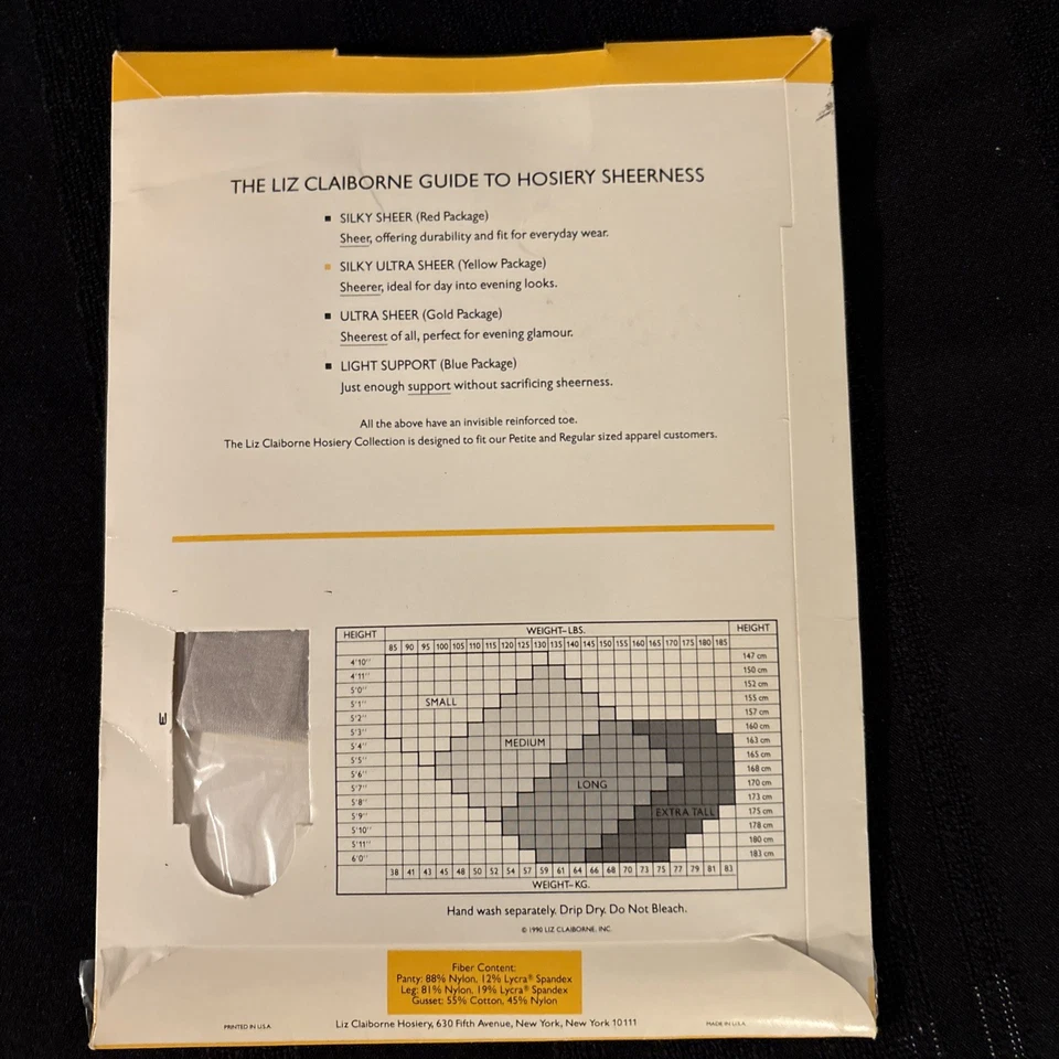 Lote de 6 pantimedias para mujer (varias tallas y estilos) Foto 3 de 4