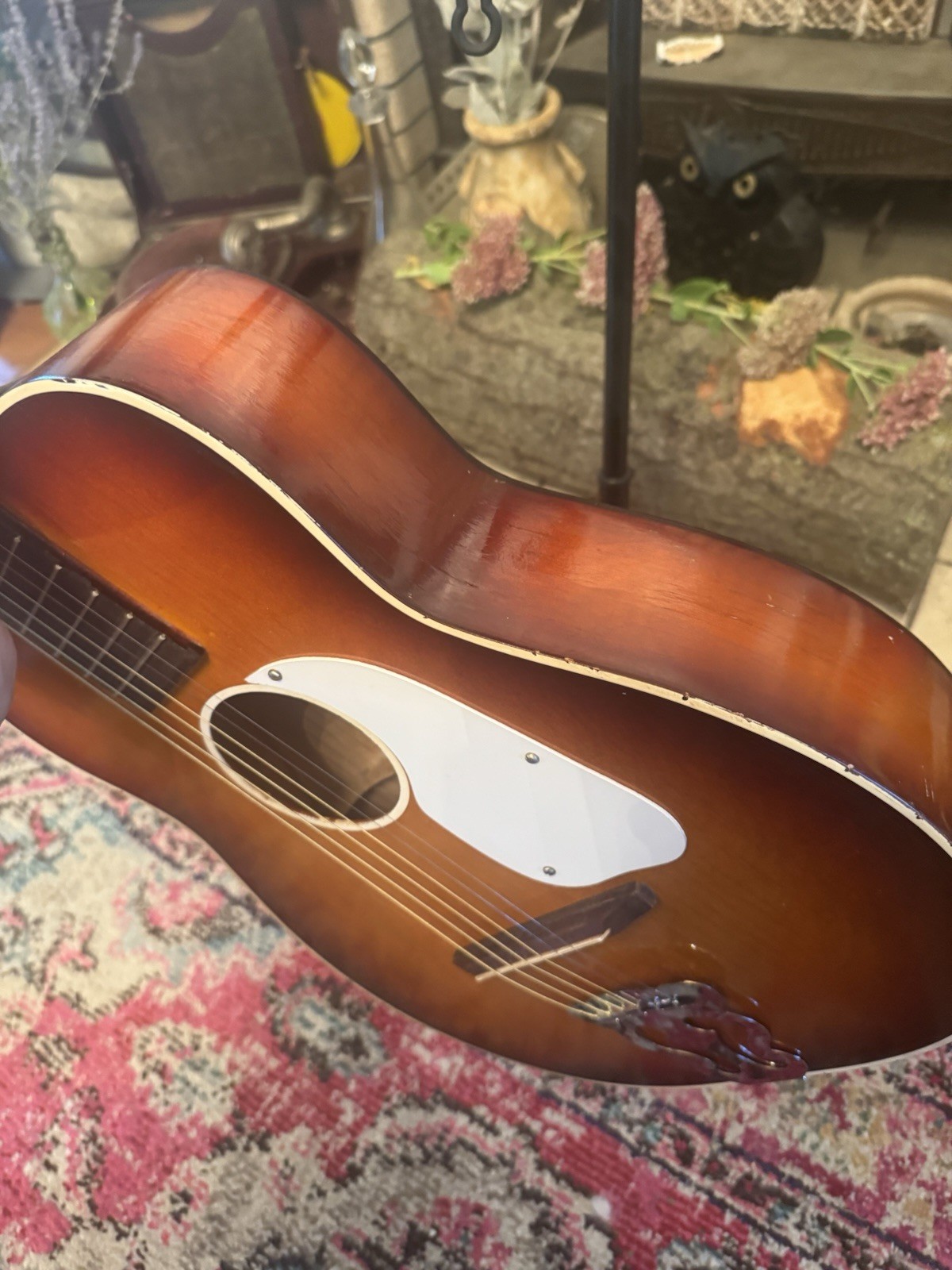 Vintage 1964 Gallotone (John Lennon) Acoustic Guitar, Restored, S.African Beauty