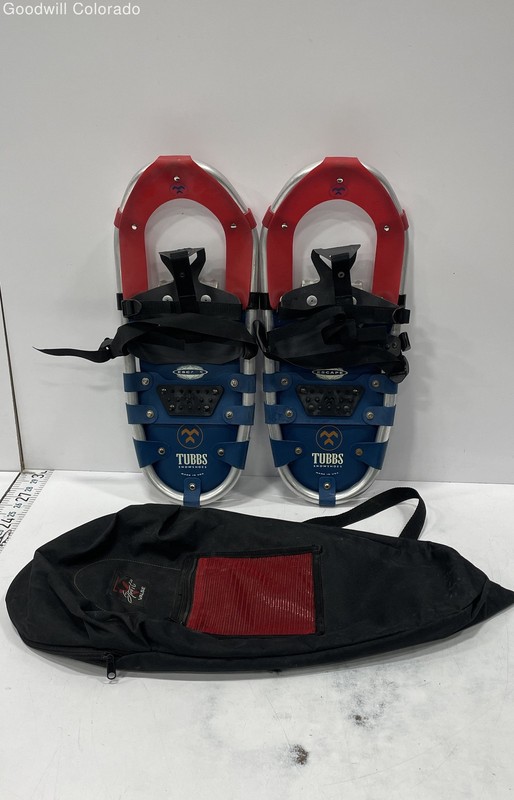 Tubbs Unisex Adult Escape Red Blue Adjustable Hiking Winter Snowshoes