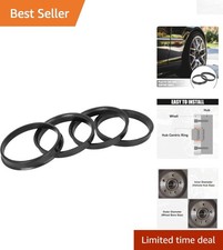 4pc Universal Hub Centric Rings Eliminate Vibration Enhance Vehicle Safety 4pc Universal Hub Centric Rings Eliminate Vibration Enhance Vehicle Safety