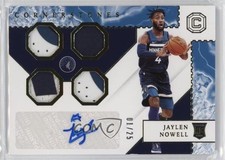 2019-20 Panini Chronicles Rookie Cornerstones Quartz 1/25 Jaylen Nowell Auto a8r