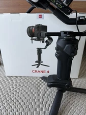 Zhiyun Crane 4 Combo Gimbal Stabilizer With Wrist Rest Support and Sling Grip