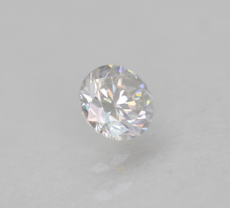0.43 Carat I SI1 Round Brilliant Natural Enhanced MINED Loose Diamond 4.78mm