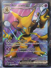Alakazam ex 188/165 Sv: Scarlet & Violet 151 Holo on eBay