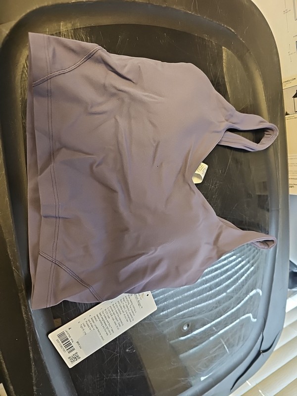 Lululemon Align Tank Top Wild Indigo Purple Blue Size 4 Light Support A/B Cup