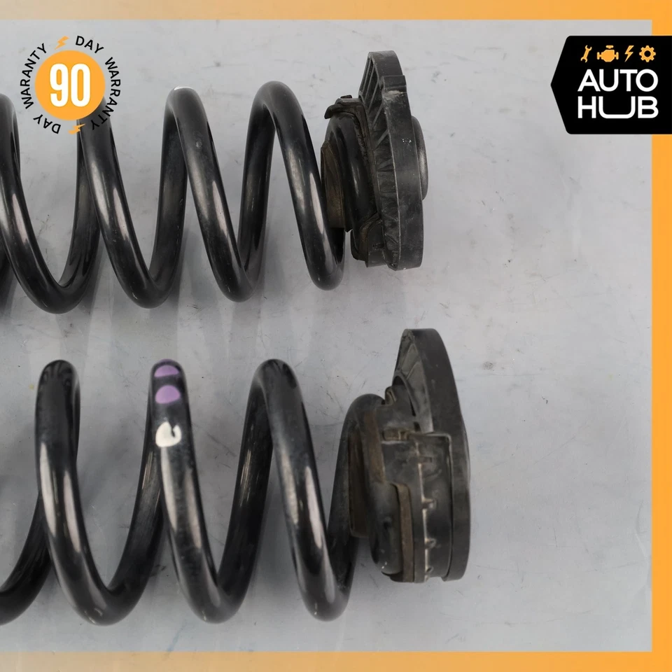 Juego de muelles helicoidales de puntal amortiguador trasero Mercedes X253 GLC300 OEM Foto 4 de 4