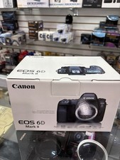 Canon EOS 6D Mark II 26.2MP Digital SLR Camera - Black Body Only NEW IN BOX 
