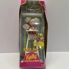 Vintage 1997 NEW Eatin' Fun Kelly Doll Barbie's Baby Sister Play Set Box Damaged