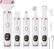 Electric Razor Shavers for Women 5 in 1 Electric Shaver for Women, Cordless NEW