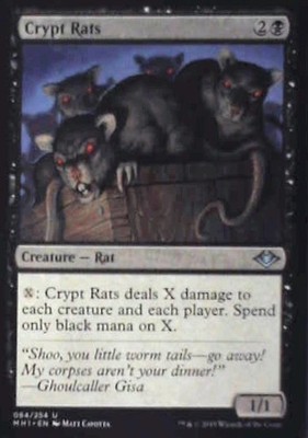 Crypt Rats - Modern Horizons: #84, Magic: The Gathering Nm C306