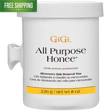 GiGi All Purpose Honee Microwave Hair Removal Wax, Gentle 