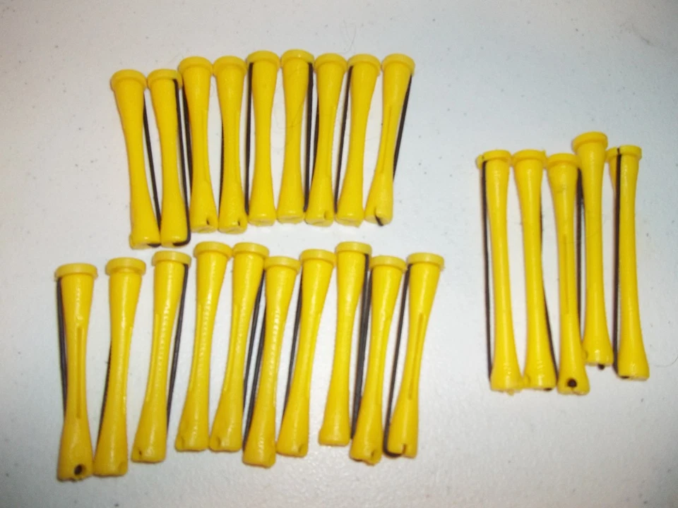 36 rizadores de cabello permanentes elásticos de colección Perm Rods 12 brazos oscilantes 24 L@@K Foto 3 de 4