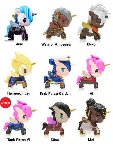 tokidoki x Arcane Unicorno Series - Case of 8 Unicorno Blind Box - Picture 3 of 3
