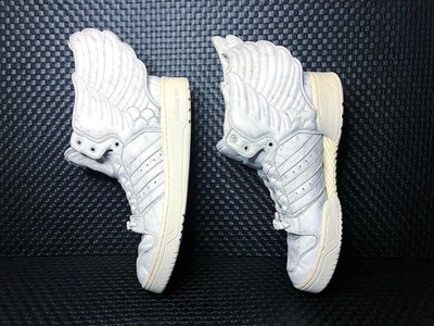 US 11 Adidas Jeremy Scott JS Wings 2.0 Marble White High Cut
