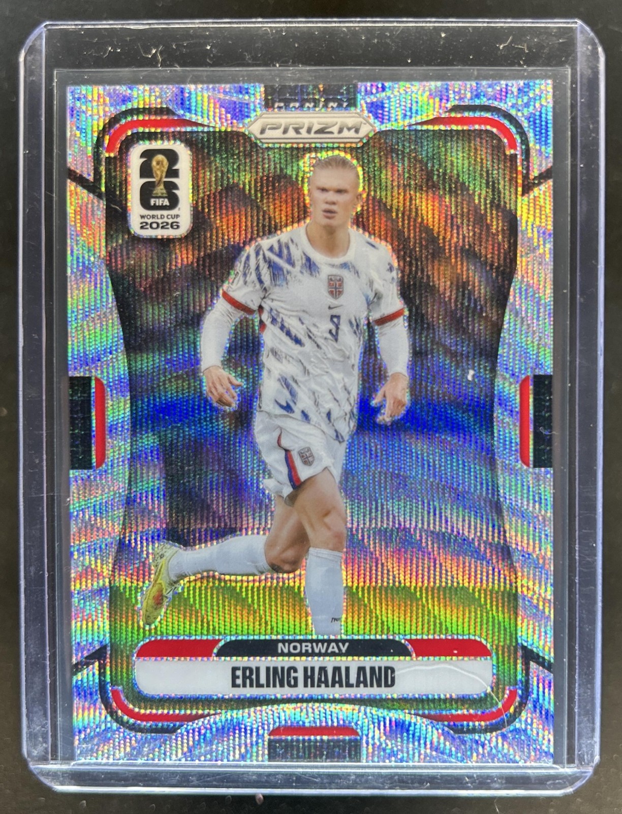2026 Panini Prizm World Cup Erling Haaland Wave #333 Norway