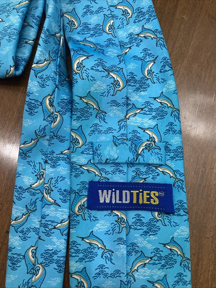 野生领带蓝鲨领带超长罕见磨损 — 第 2/3 张图片