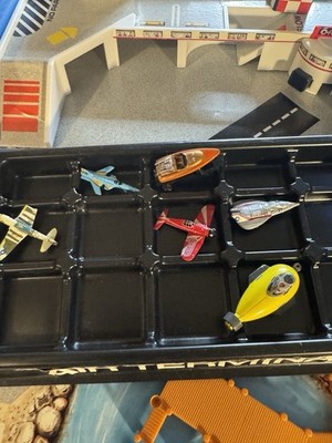 Vintage Galoob Micro Machines Airport & Marina Playset 6 Planes