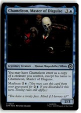 Chameleon, Master of Disguise LP Foil 27 Marvel's Spider-Man MTG