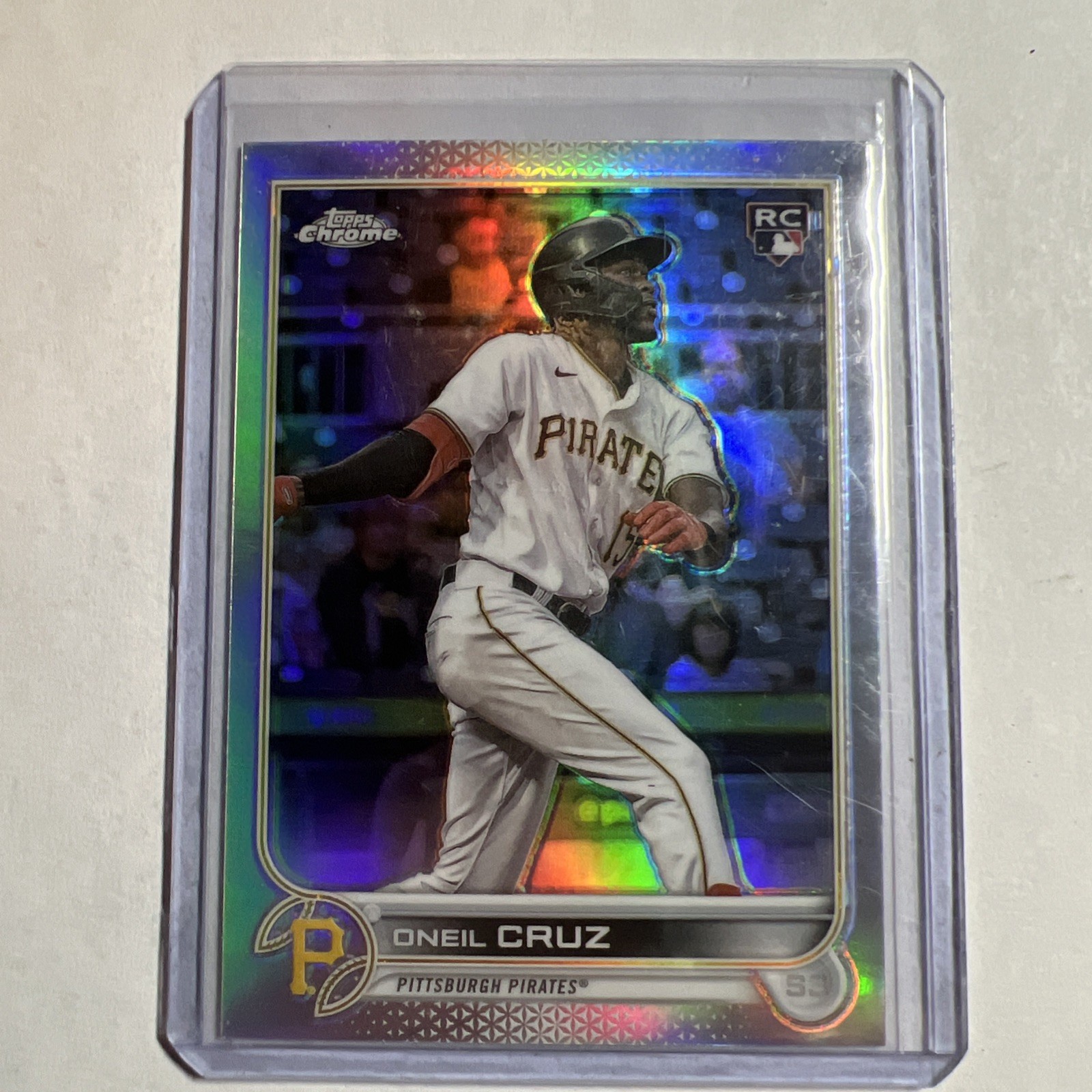 2022 Topps Chrome Sonic Refractor Oneil Cruz #128 Rookie RC