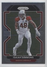 2021 Panini Prizm Isaiah Simmons #81 y0i
