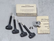 DDR Einbausicherung Schloss Sicherheitsschloss mit 4 Schlüssel NEU + OVP