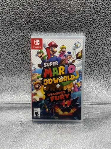 New Listingnintendo switch Super Mario 3d WORLD + Bowser's Fury Game In Case Tested