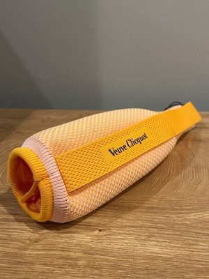 Veuve Clicquot Champagne Insulated Mesh Ice Jacket Sleeve w/ Handle - Pink Rose