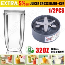 Replacement Parts for Nutribullet 600W 900W Blender Cross Blade Jar Juice Cup OZ