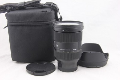 Sigma 24-70mm f/2.8 DG DN Art Lens Sony E-Mount w/ Hood. SCRATCHES