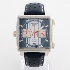 Tag Heuer Monaco Steve McQueen, ref CAW211D. Cal 11 Mvmt. Box & Papers, Yr 2012.