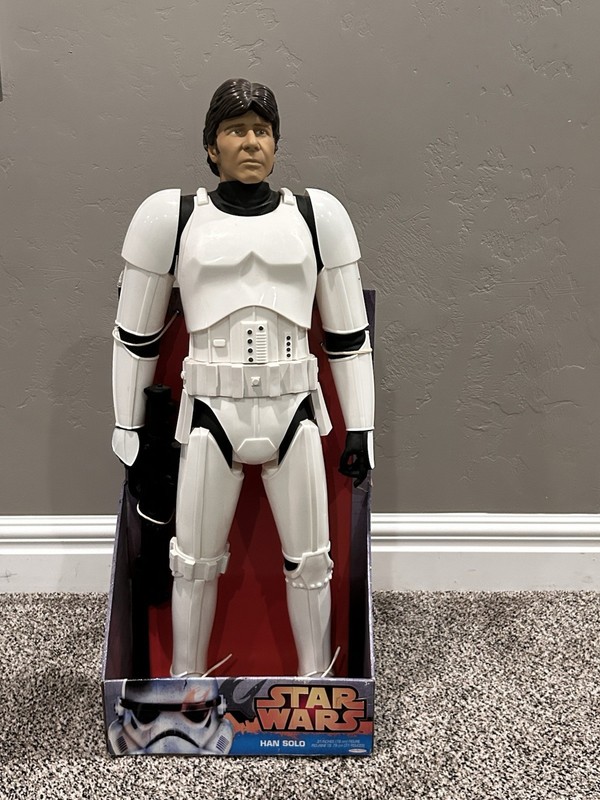 JAKKS Pacific Big-Figs Star Wars Han Solo Stormtrooper Armor Figure 31”