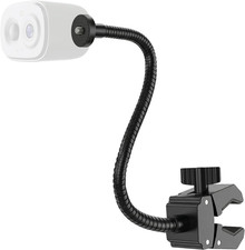 Gooseneck Clamp Camera Mount with 1/4" Screw, Flexible 30Cm Arm