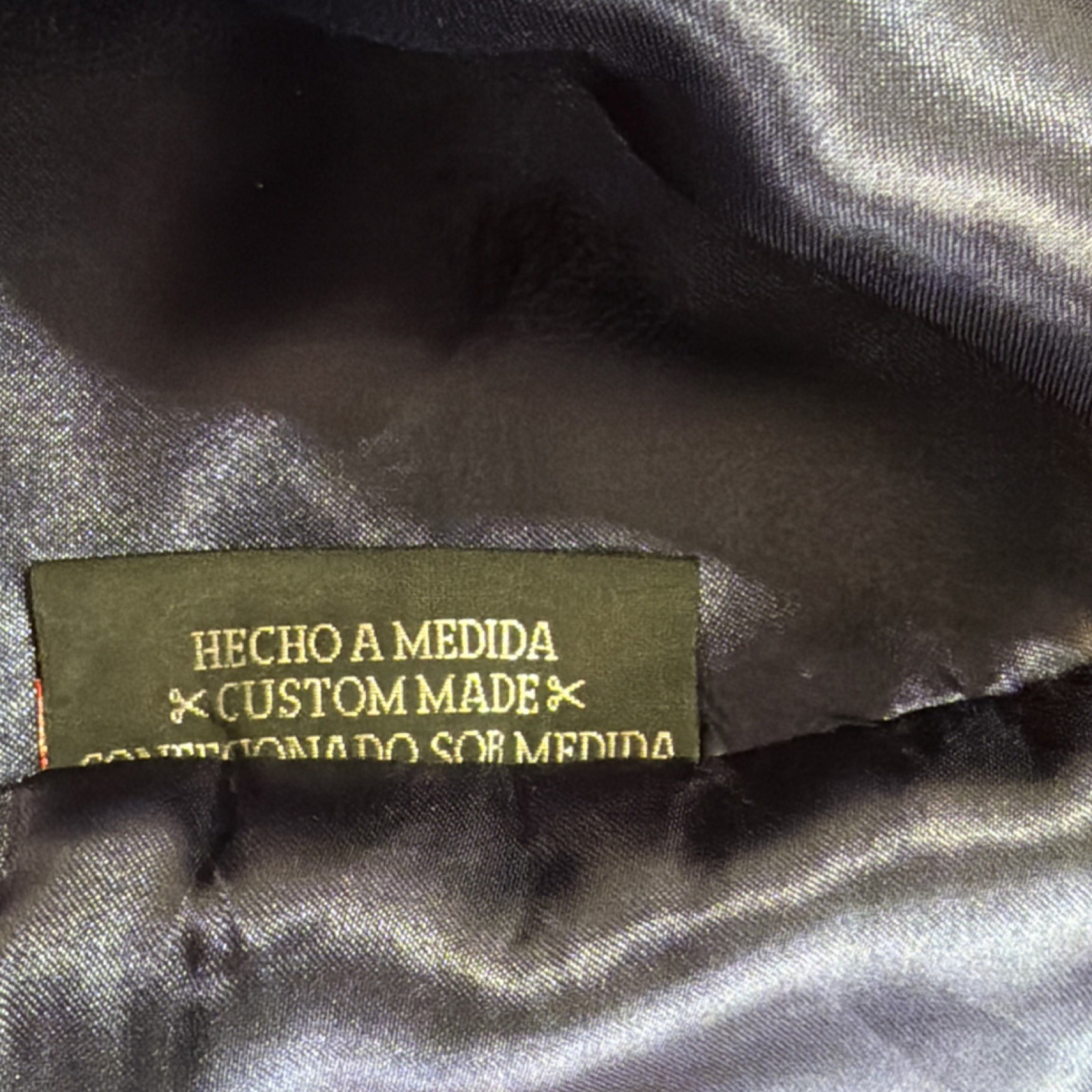 Argentinian Leather dark blueBlack Men’s - second product detail image
