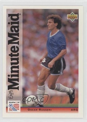 1994 Upper Deck World Cup Minute Maid Oscar Ruggeri #21 fm0